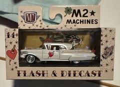 M2 Machines 1:64 Flash & Diecast 1957 Mercury Turnpike Cruiser M-335