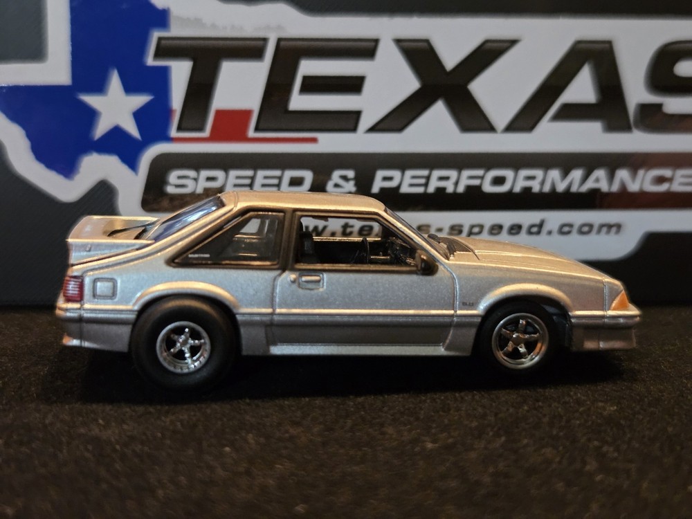 3rd Gen 91 Ford Mustang GT 5.0L V8 Fox Body 1/64 – CUSTOM PRO STREET WHEELS