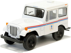 Kinsmart 1971 Jeep DJ-5B 1:26 Scale 5″ Die Cast Metal Model Toy Truck (USPS Whit