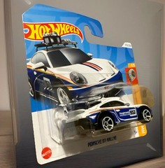 💎INTERNATIONAL CARD/SHORT 2024 Hot Wheels Porsche 911 Rallye 🍒 HW Turbo 5/5
