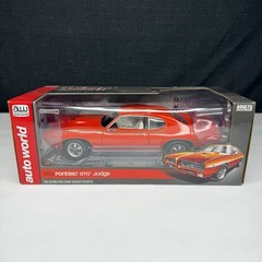 Auto World AW 1969 Pontiac GTO Judge Orange Limited /1000 1/18 Scale