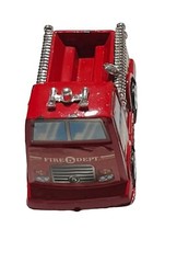Fire Truck Pull-Back Toy Rescue Pull Back Fire Engine Emergency Vehicle