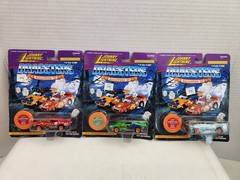 Johnny Lightning Dragsters Halloween 97 Scream Team & Bone Shaker Lot Of 3 Cars