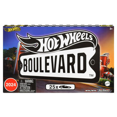 Hot Wheels Boulevard 25-Car Factory Set 2024, 25 Premium Die-Cast 1:64