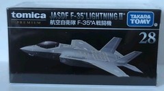 Takara Tomy Tomica Premium #28 JASDF F-35A Fighter Jet Diecast Model 1/164 New