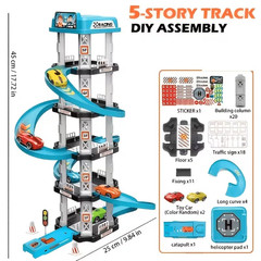 Race Track Car Ramp Toy Educational Game Racing Gliding Rail Puzzle Set Kids Boy
