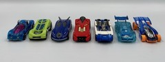 Hot Wheels Clear Body Fantasy Car Lot Of 7 Translucent Concept Race Cars