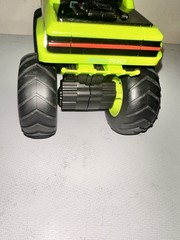 Maxx Action Glow Racers Motorized Monster Truck Toy – Green