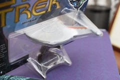 Star Wars-Star Trek JL Romulan Bird of Prey & Hot Wheels Y-Wing Fighter Lot of 2