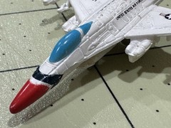 MICRO MACHINES MILITARY Aircraft General Dynamics F-16 Falcon Thunderbird (A62)