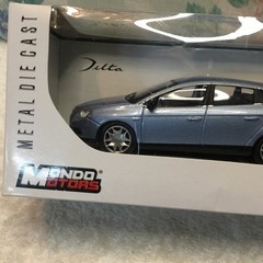 Mondo Motors 1/43 Lancia Delta Italian Design Die Cast Car Metallic Blue New