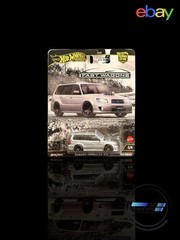 Hot Wheels Car Culture Fast Wagon Subaru Forester STI Vehicle Toy Silver JBK87