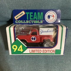 1994 NY YANKEES FLARE SIDE PICK-UP TRUCK/MATCHBOX/WHITE ROSE COLLECTIBLES