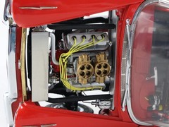1958 Plymouth Fury Pro Street Red Dragster Danbury Mint 1:24 Model Car