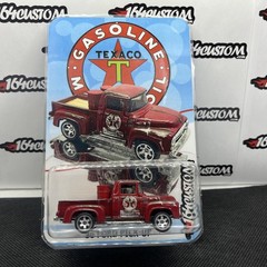 ’56 Ford Pickup Truck – Custom TEXACO diecast, real wood bed, Real Riders