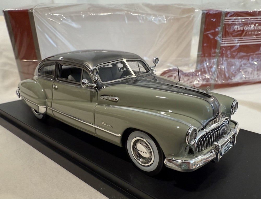 Goldvarg 1/43 1948 Buick Roadmaster Sedanette 2 Tone Grey Brand New GC058A LE