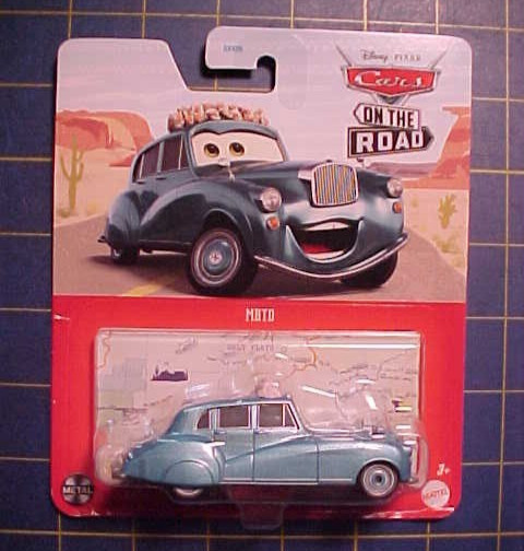 DISNEY PIXAR CARS MATO! ON THE ROAD SERIES! NIP