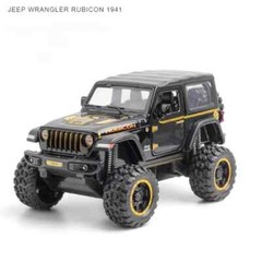Jeep Wrangler Rubicon Off-Road Alloy Model Car Toy Diecast 1/32 Scale