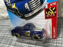 Hot Wheels HW Flames 4/10 ’49 Ford F1 266/365 Blue