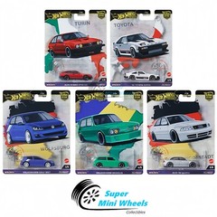 Hot Wheels Premium 2024 Car Culture A Case – World Tour – 5 Cars Set