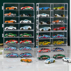 1:32 Car Model Storage Box Case Display Shelf Acrylic Dustproof Door Waterproof