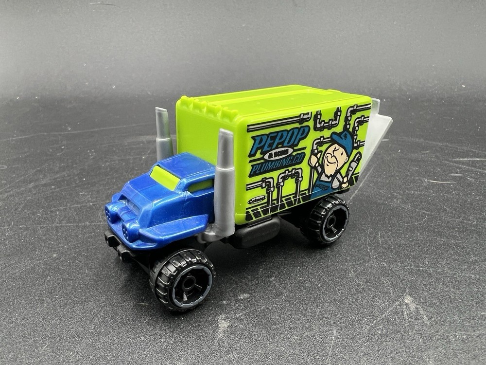 Hot Wheels Baja Hauler Green & Blue 2018 HW Metro 2/10 #225 Great Loose