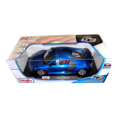 Maisto 1:18 Special Edition Diecast Model Car – Audi R8 GT – Metallic Blue