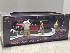 🔥Vntg 2003 Jada Toys Homie Rollerz ’39 Chevy Delivery With Figures 1:24 NISB🔥