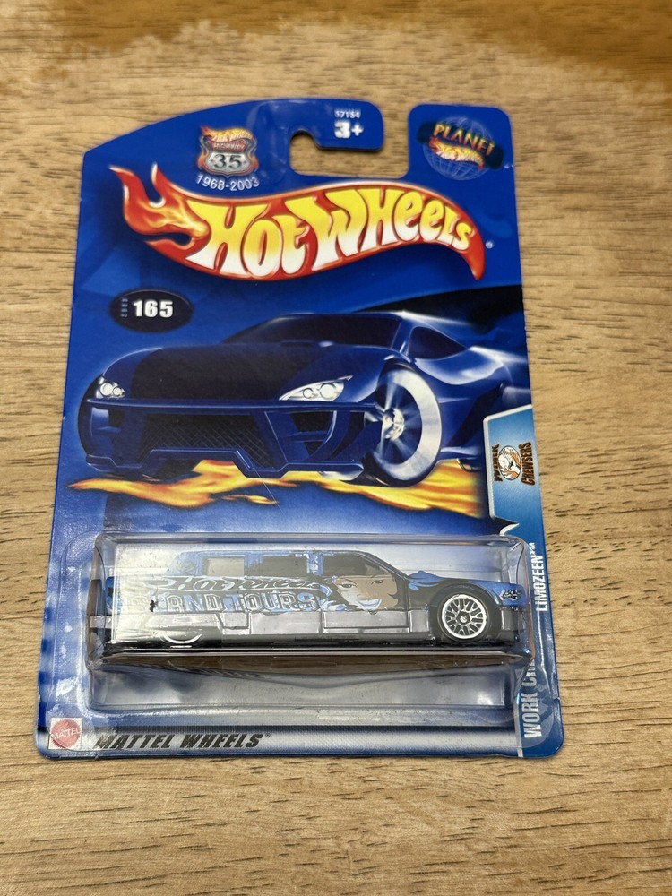 2003 Hot Wheels Work Crewsers 6/10 Limozeen #165