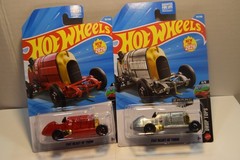 2026 Hot Wheels LOT OF 2 FIAT BEAST OF TURIN Red + ZAMAC AS PICTURE NEW