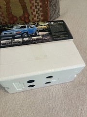 1/18 AutoArt Toyota FJ CRUISER- Rare Blue- Dealer Edition With COA