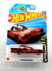 HOT WHEELSTV SERIES BATMOBILE RED COLOR VARIATION