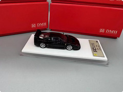 DMH 1:64 Ferrari F40 GTE Super Run Limited Resin Car Model Collection Ornaments