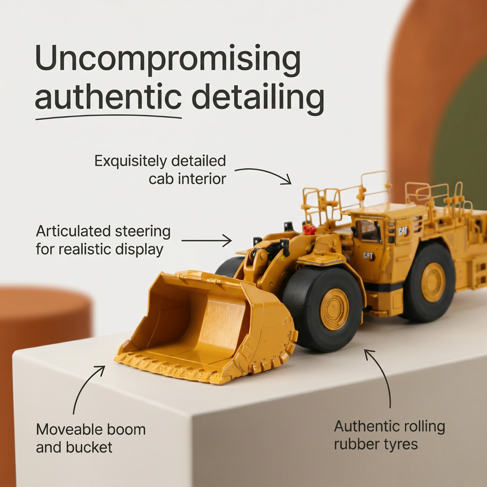Die Cast Masters – Cat R2900 XE Underground Mining Loader – 1:50