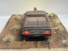 1/24 Diorama “Mad Max” Movie Ford Falcon XB Police Interceptor Weathered Muddy