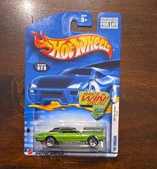 Hot Wheels Mercury ’68 Cougar Green/Black 1:64 Diecast Race & Win Unopened