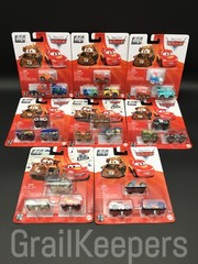 Disney Pixar Cars Mini Racers 3 Pack 2023 **You Pick** – NEW