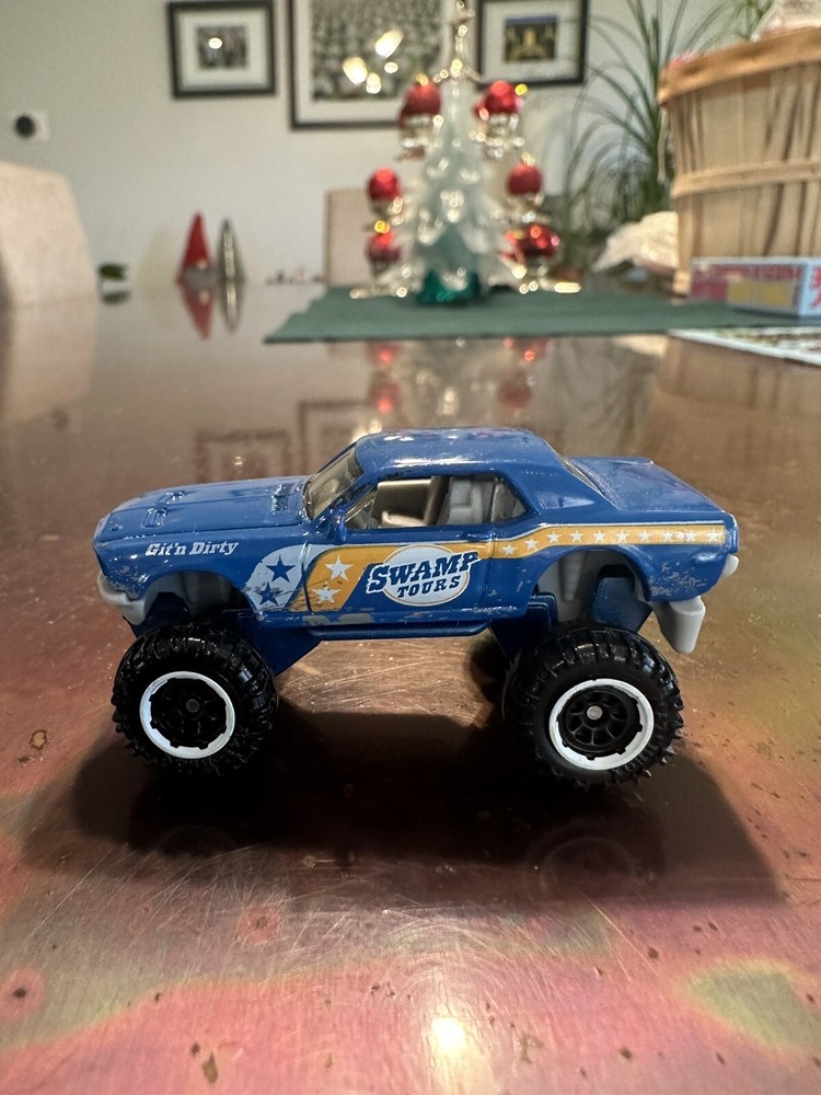 2019 Matchbox ‘68 Ford Mustang Mudstanger Blue MBX Wild Multipack Exclusive