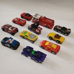 Lot Of 11 Various Brand Mini Cars – Galoob Micro Machine, Hot Wheels, Mattel