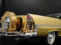 24K GOLD Chevrolet55Chevy57Classic Car Race Hot Rod Custom Built 1Carousel Gold