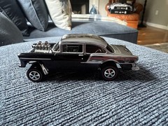 Redline Club Hot Wheels Chevy Bel Air Gasser 55 Black Loose!!