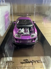 YM Model x Lot 57 Toyota Supra JZA80 1:64 Pin included