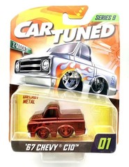 MGA Car Tuned *CUSTOM* Red Bottom Chase – ‘67 Chevy C10