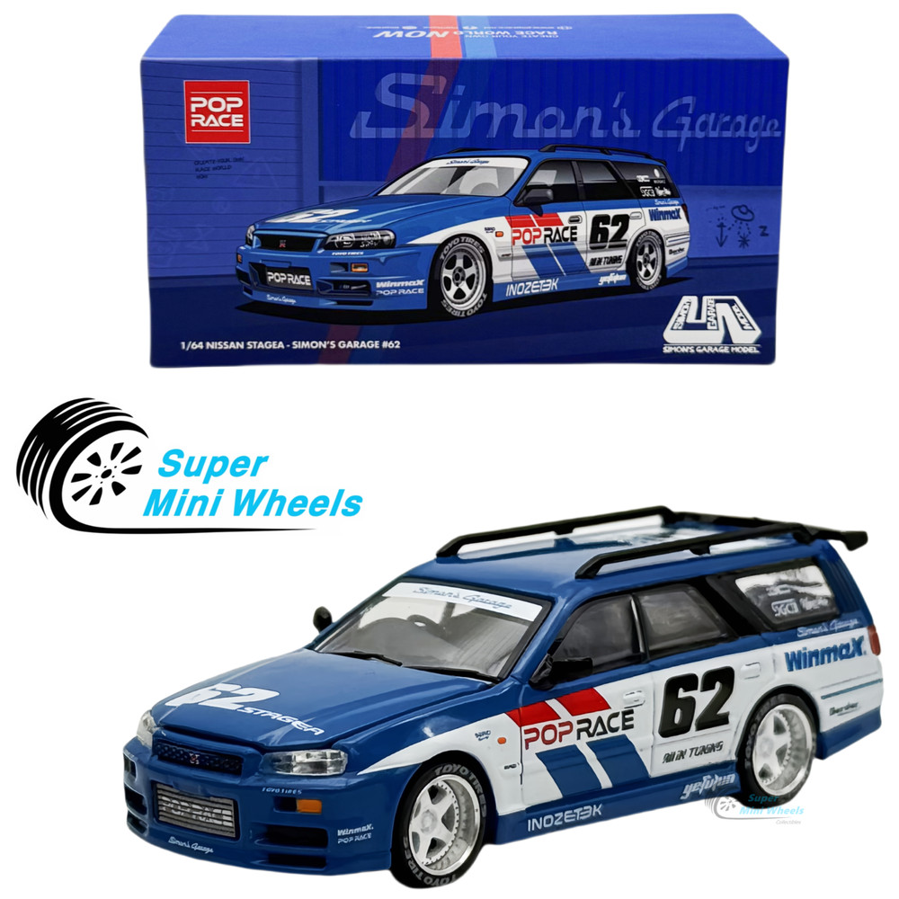 Pop Race 1:64 Nissan Stagea – Simon’s Garage #62