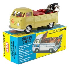 Corgi Toys – 490 Volkswagen Breakdown Truck – Modern Corgi Re-Issue NIB – W/ COA