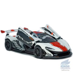1:32 McLaren P1 GTR Race Car Model Diecast Toy Vehicle Collection Kid Gift White