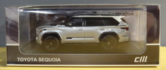 CM MODEL 1/64 SILVER – 2024 TOYOTA SEQUOIA