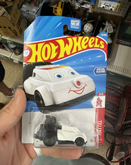 Hot Wheels Special Feature 1:64 White/Black Diecast Car, Unopened Box