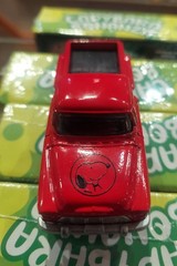 Peanuts Gang Snoopy Red Diecast Toy Truck Collectible Vehicle