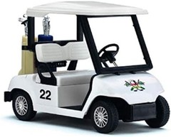Portable 4.5 Inch Golf Cart Model – Pullback Action Toy for Indoor & Outdoor Fun